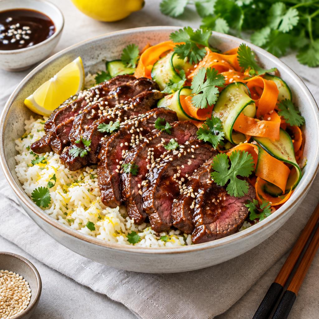 Bavette sauce Hoisin & riz parfumé